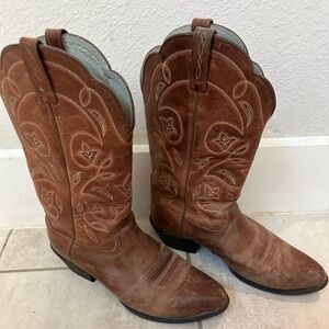 Ariat Brown Western Cowboy Boots
